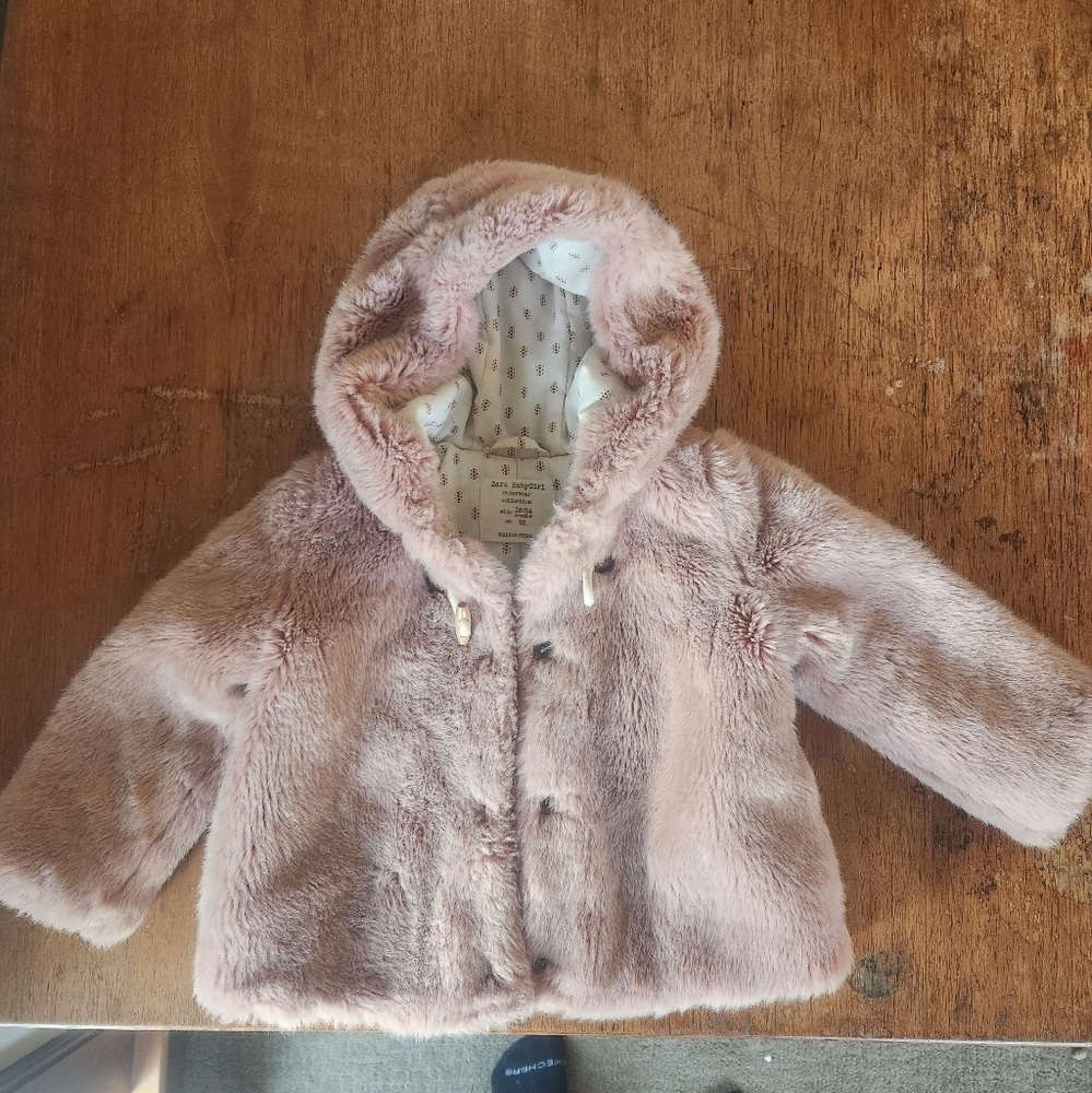 Zara baby girl coat
